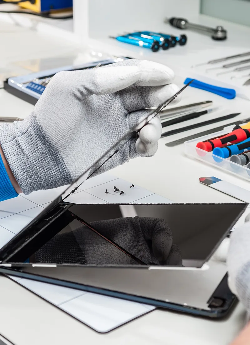 Aufbereitetes Tablet – IT-Refurbishing bei Rhein ITAD Cycle